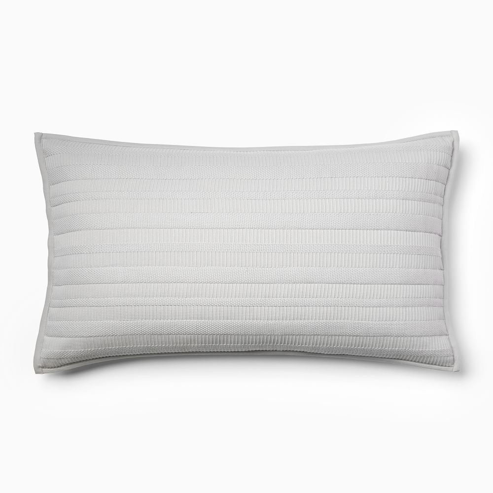 Dobby Ladder Stripe King Shams Set of 2